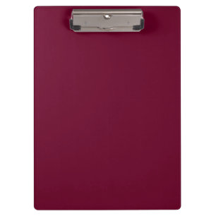 Trend Color - Dark Burgundy Clipboard クリップボード