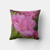 Trend Throw Pillow With Picture Of Rhododendron クッション (裏面)