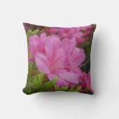 Trend Throw Pillow With Picture Of Rhododendron クッション (正面)