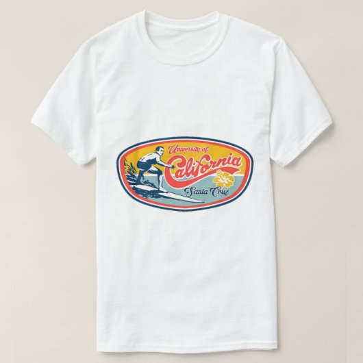 TRENDING カッコいい Uc Santa Cruz Logo University Art D Tシャツ (デザイン正面)