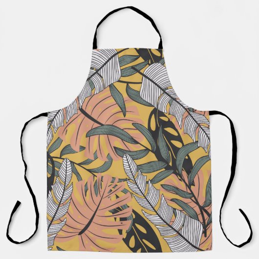 Trending abstract seamless pattern with colorful t エプロン (正面)