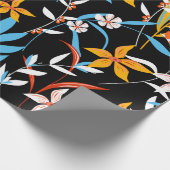 Trending abstract seamless pattern with colorful t ラッピングペーパー (角)