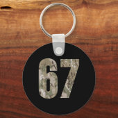 Trending Gen Alpha Six Seven 6 7 Meme Cam Multi Ca キーホルダー (正面)