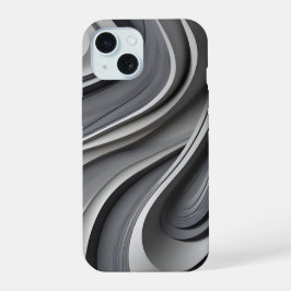 Trending Modern Gray Phone Case iPhone 15ケース