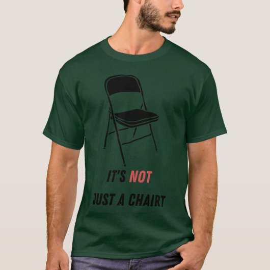 Trending Montgomery Folding Chair Oversized Tシャツ (正面)