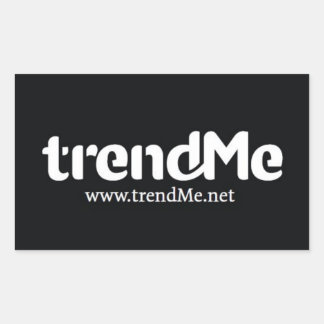 trendMeオリジナルステッカー 長方形シール