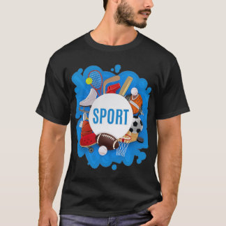 Trends_SportzアイコニックスポーツロゴTシャツ – 実行 Tシャツ