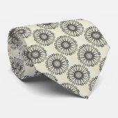 Trendsetterタイ、黒、およびアイボリー ネクタイ (ロール)