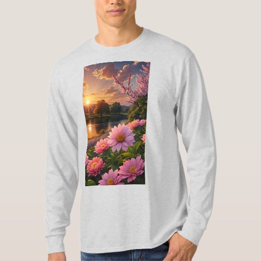 TrendsettingメンズTシャツでスタイルを高める Tシャツ (正面)