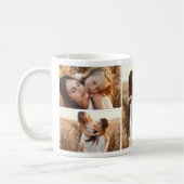 Trendy 5 Photo Collage Nanny コーヒーマグカップ (左)