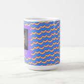 Trendy Abstract Pattern Graduation モーフィングマグカップ (中央)