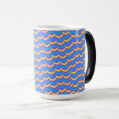 Trendy Abstract Pattern Graduation モーフィングマグカップ (正面右)