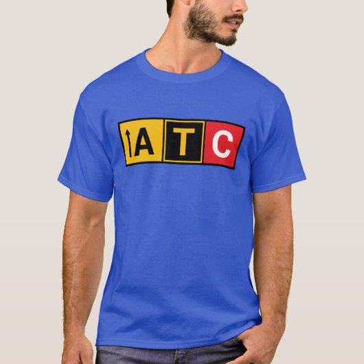 Trendy Air Traffic Control T-Shirt from the Runway Tシャツ (正面)
