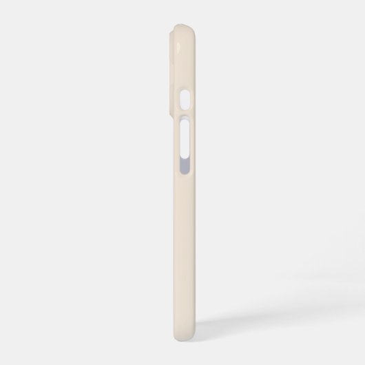 trendy Antique White with Monogram Case-Mate iPhone 16ケース (左側面)