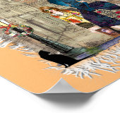 Trendy Anton Pieck art street wear T-Shirt ポスター (角)