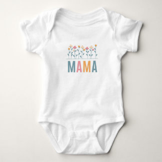 Trendy Baby Romper for Mom’s Little One Mama Flowe ベビーボディスーツ