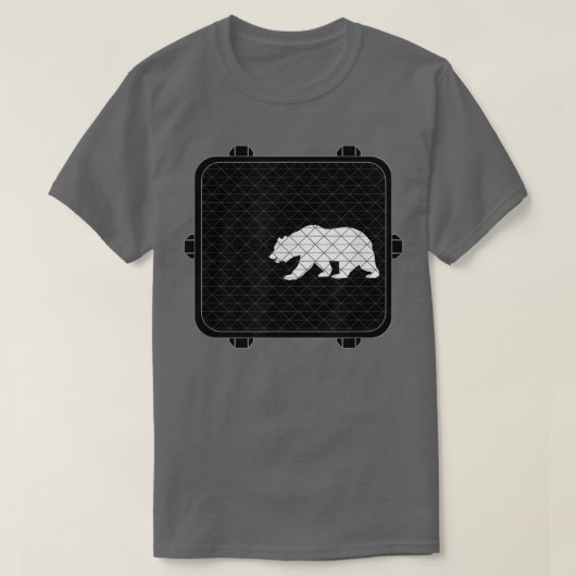 Trendy Bear Crosswalk Sign  Tシャツ (デザイン正面)