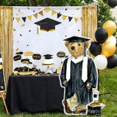 Trendy Bear Printable Graduation Party Decor ポスター