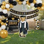 Trendy Bear Printable Graduation Party Decor ポスター