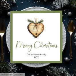 Trendy Bohemian Christmas Wreath in Botanical  