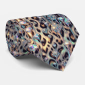 Trendy & Bold | Opal Leopard Print Neck Tie ネクタイ (ロール)