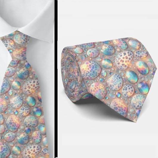 Trendy & Bold | Opal Leopard Print Neck Tie ネクタイ