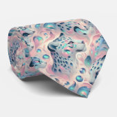Trendy & Bold | Opal Leopard Print Neck Tie ネクタイ (ロール)