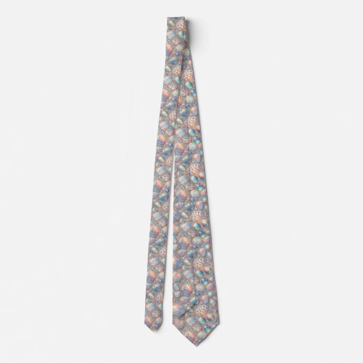 Trendy & Bold | Opal Leopard Print Neck Tie ネクタイ (裏面)