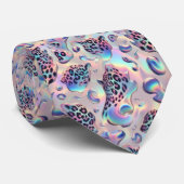 Trendy & Bold | Opal Leopard Print Necktie ネクタイ (ロール)