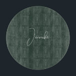 Trendy Celtic Greyish Green Modern Add Own Name カッティングボード<br><div class="desc">This template can be customized to meet all professional occupations.</div>