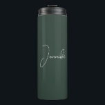Trendy Celtic Greyish Green Modern Add Own Name タンブラー<br><div class="desc">This template can be customized to meet all professional occupations.</div>
