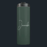 Trendy Celtic Greyish Green Modern Add Own Name タンブラー<br><div class="desc">This template can be customized to meet all professional occupations.</div>