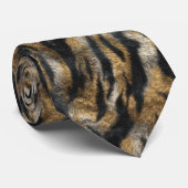 Trendy Christmas Gift For Him Tiger Skin ネクタイ (ロール)