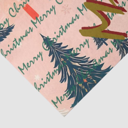 Trendy Christmas Luxury Christmas Trees 薄葉紙 (詳細)