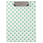 Trendy Clover Design Clipboard for Office or Schoo クリップボード (正面)