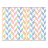 Trendy Colorful Geometric Shapes – Modern Style   テーブルクロス (正面(横))