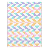 Trendy Colorful Geometric Shapes – Modern Style   テーブルクロス (正面)