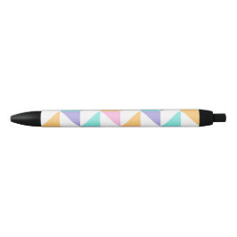 Trendy Colorful Geometric Shapes – Modern Style   黒ボールペン