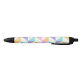 Trendy Colorful Geometric Shapes – Modern Style 黒ボールペン (ボトム)