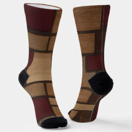 Trendy Colorful Patterned  ソックス
