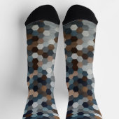 Trendy Colorful Patterned  Socks ソックス (上部)