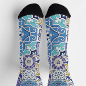 Trendy Colorful Patterned  Socks ソックス (上部)