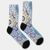 Trendy Colorful Patterned  Socks ソックス (右)
