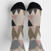 Trendy Colorful Patterned  Socks ソックス (上部)