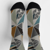 Trendy Colorful Patterned  Socks ソックス (上部)