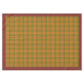 Trendy Colors Terracotta Tablecloth Modern Fall テーブルクロス (正面(横))