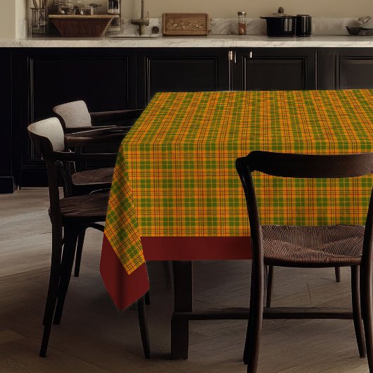 Trendy Colors Terracotta Tablecloth Modern Fall テーブルクロス