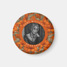 Trendy Custom Lilies Themed Beach Party マグネット