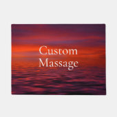 Trendy Custom Massage Modern simple ドアマット (正面)