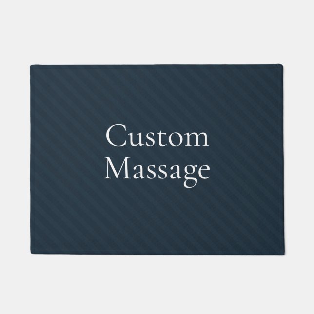 Trendy Custom Massage Modern simple  ドアマット (正面)